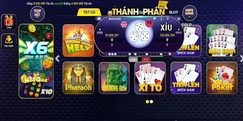 Game bài trực tuyến tại nhà cái đỉnh cao 2024