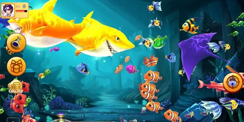 Kho game bắn cá ăn xu 77bet đa dạng, thưởng khủng