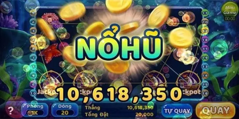 Nổ hũ đổi thưởng 77bet giao diện 3d